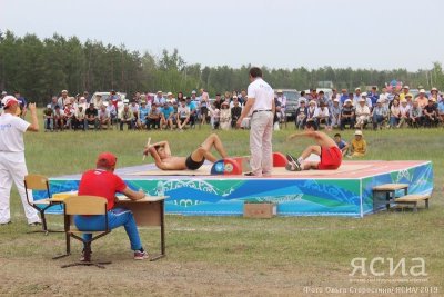 На Ысыахе Олонхо в многоборье «Урун Уолан» победил юноша из Намского улуса / Ольга Старостина  Намский Республика Саха (Якутия)