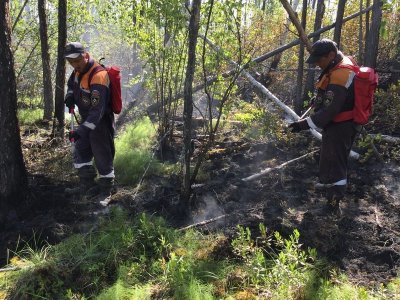 Верхоянскому улусу на тушение природных пожаров выделят средства из резервного фонда республики / Аркадий Васильев  Верхоянский 