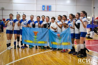 Амгинские волейболистки — чемпионки Игр народов Якутии