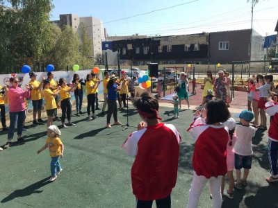 В Якутске открылась адаптивная детская площадка «Солнечный остров» / Артемий Грошев Якутск Якутск Республика Саха (Якутия)