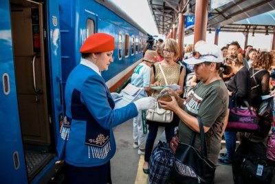 Мультимодально и комфортно: ЯСИА проехалось первым поездом из Нижнего Бестяха до Нерюнгри / Андрей Сорокин  Нерюнгринский Республика Саха (Якутия)