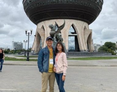 Молодая семья Чымыровых принимает участие во всероссийском молодежном туристическом форуме