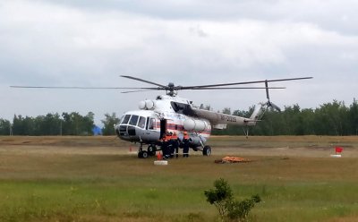 В Оленекский и Верхоянский районы направят пожарные вертолеты  / Аркадий Васильев  Оленекский Республика Саха (Якутия)