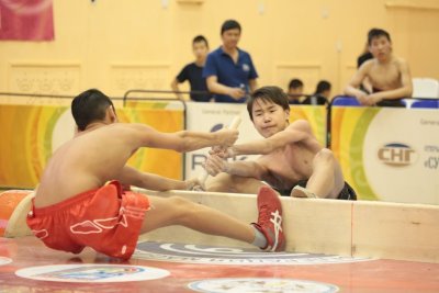 Четыре «золота» Всероссийских юношеских игр завоевали якутские мас-рестлеры