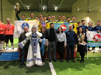Команда Нижней Колымы — чемпион «Кубка Арктики» по мини-футболу