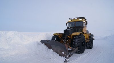 На зимнике в Усть-Янском районе грузоподъемность повышена до 20 тонн