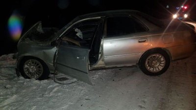 В Вилюйском районе Якутии столкнулись два транспортных средства. Пострадали два человека 