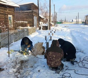 В селе Чурапче на восстановлении теплоснабжения работают 120 человек