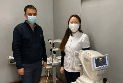 В Алданский район доставили новое медоборудование для диагностики глазных болезней