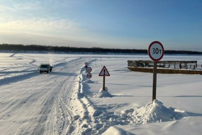 В Хангаласском районе Якутии повысили грузоподъемность автозимника
