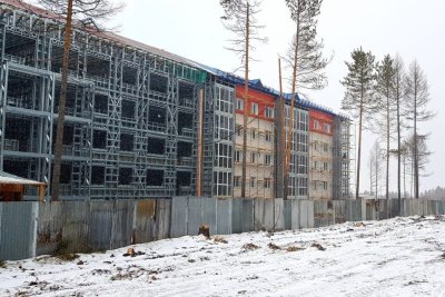 Первый дом квартала "Р" в Нерюнгринском районе Якутии введут в этом году