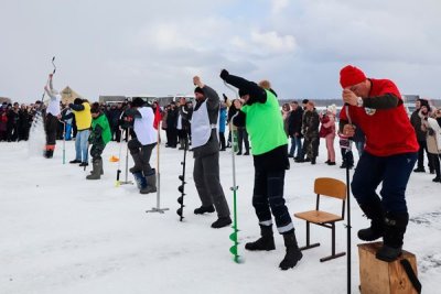 Соревнования по зимней рыбалке и турслет сотрудников УФСИН состоялись в Якутии