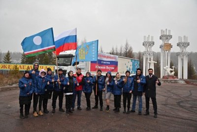 В День Победы нерюнгринцы отправили 15 тонн гуманитарного груза на Донбасс