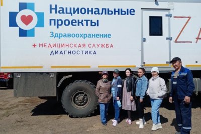 Мобильный центр здоровья начал обслуживание отдаленных сел Сунтарского района