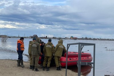 В селе Ымыяхтах Намского улуса Якутии остаются подтопленными 28 дворовых территорий / Виктория Сергеева  Намский Республика Саха (Якутия)