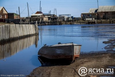 В Намском районе Якутии подтопило 10 дворов / ЯСИА  Намский Республика Саха (Якутия)