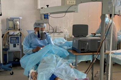 Офтальмологи провели 36 операций в отдалённом Жиганском районе