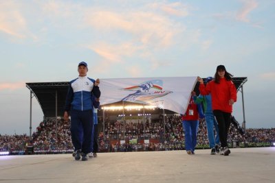 В Борогонцах открыли VIII Спортивные игры народов Якутии
