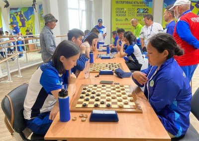 Усть-Алданские шашисты стали золотыми медалистами VIII Игр народов Якутии