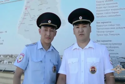 В Якутии полицейские потушили пожар в частном домовладении и спасли пожилых супругов