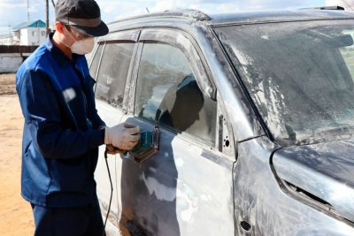 В Якутии осужденные ремонтируют автомобили