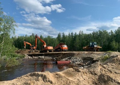 Возобновлено движение на автодороге «Харбалах» в Таттинском районе Якутии