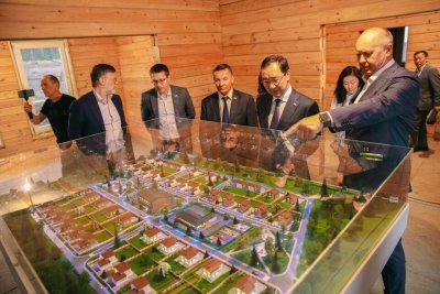 В Алдане продолжается строительство микрорайона для сотрудников компании «Селигдар»