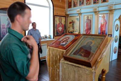 В Якутии осуждённые поклонились мощам преподобного Сергия Радонежского