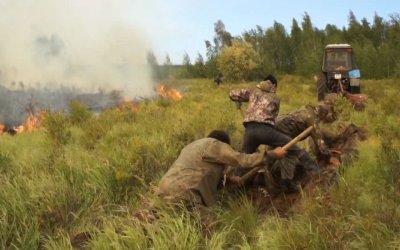 22 новых лесных пожара обнаружили в Якутии