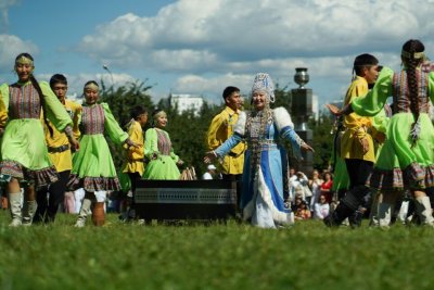 Более 25 тысяч человек посетили якутский праздник Ысыах в Москве