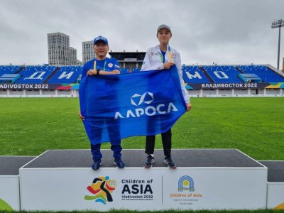 Воспитанницы КСК "АЛРОСА" отличились на VII Международных спортивных играх "Дети Азии"