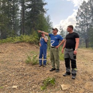 В Мирнинском районе тушат два лесных пожара, один из которых локализован: ситуация на утро 3 августа