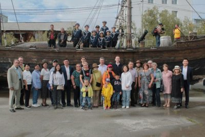 В Якутске прошла торжественная презентация исторического судна XVIII века