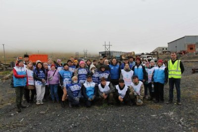 100 тонн металлолома собрали в якутском поселке Тикси