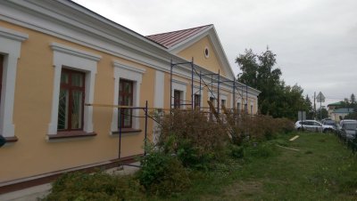 Комендантский дом, построенный в 1799 г. /  / Омская область