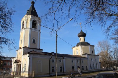 Церковь Покрова на Козлене с фресками /  / Вологодская область