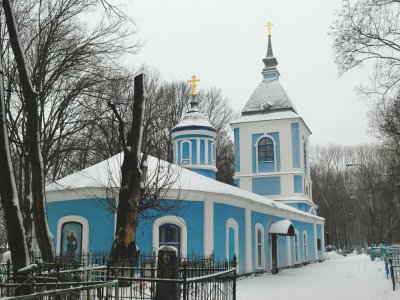 Кладбищенская Казанская церковь с усыпальницей /  / Липецкая область