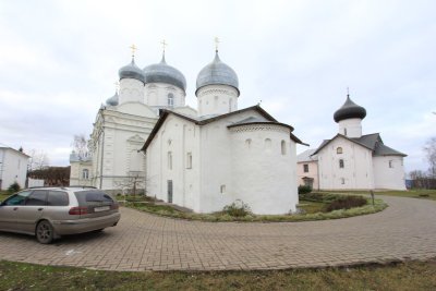 Ансамбль Зверина (Покровского) монастыря /  / Новгородская область
