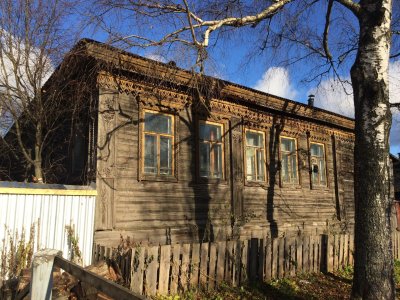Жилой дом, одноэтажный, деревянный /  / Вологодская область
