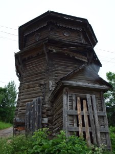 Башня-водокачка, деревянная /  / Вологодская область