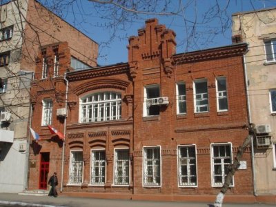 Здание бывшего реального училища Лимонова /  / Омская область
