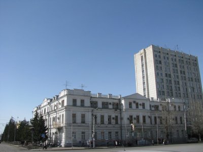 Памятник архитектуры-бывшая казенная палата /  / Омская область