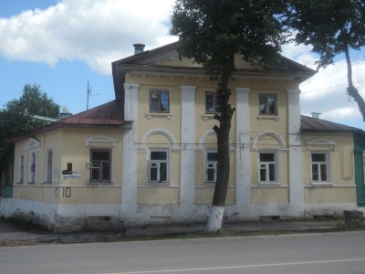 Дом (угловой) начала XIX в., архитектор И.С.Гагин /  / Рязанская область