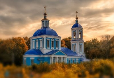 Скорбященская кладбищенская церковь /  / Тамбовская область