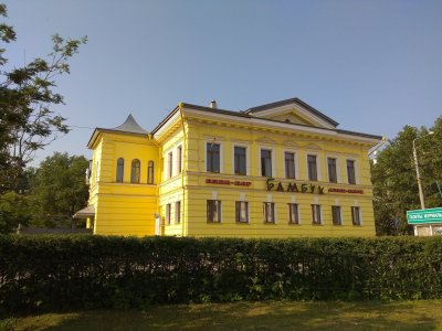 2-х этажный кирпичный жилой дом с мезонином, первая половина ХIХ века /  / Томская область