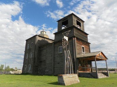 Церковь Иннокентьевская (деревянная), 1829 г. / Мегино-Кангаласский / Республика Саха (Якутия)