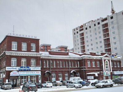 Здание городского приходского училища /  / Омская область