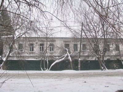 Здание бывшей частной городской школы /  / Омская область