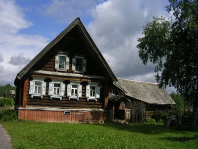 Дом И.И. Дурандина (деревянный) с резьбой /  / Нижегородская область