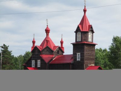 Деревянная церковь св. Серафима /  / Новосибирская область